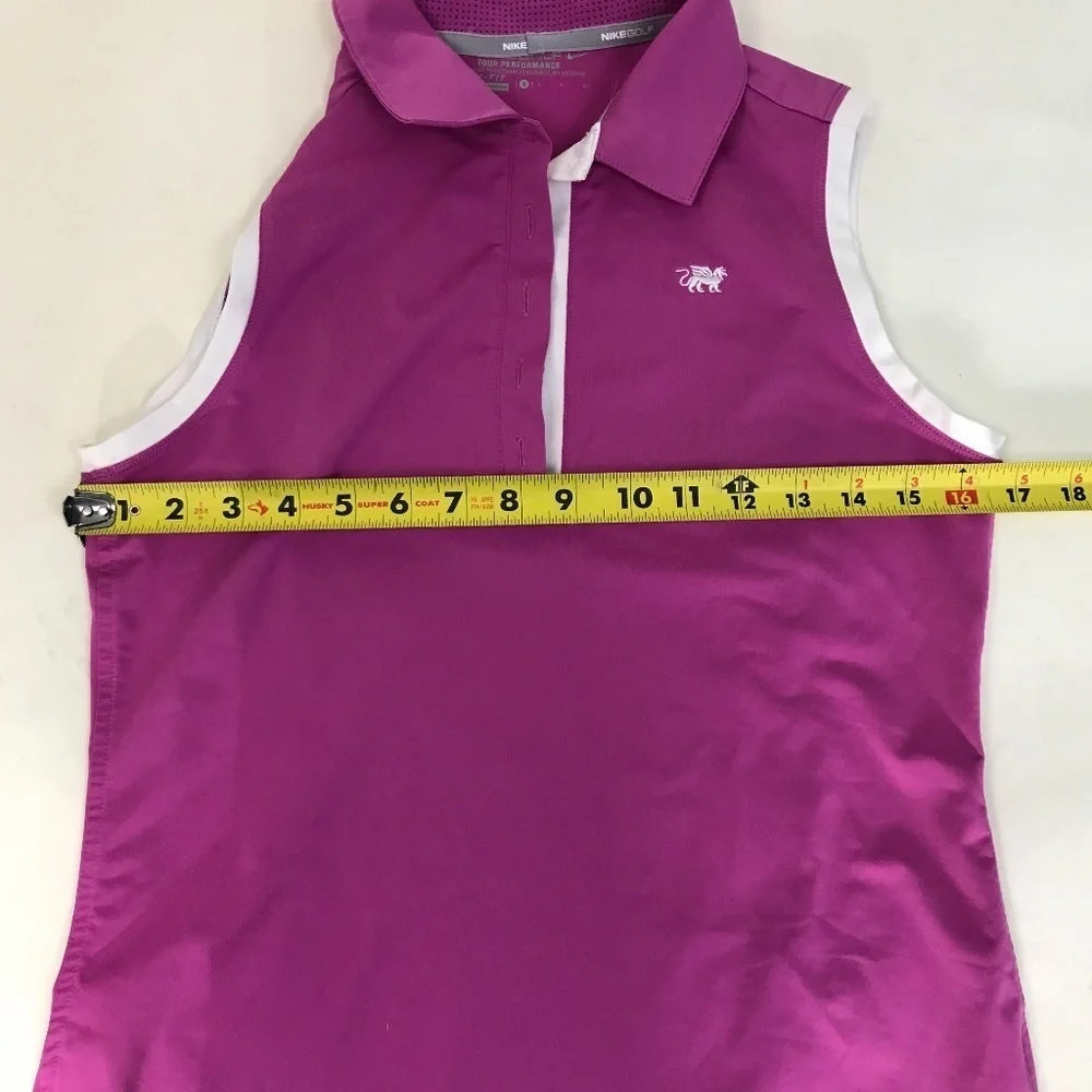 Nike Golf Tour Performance DriFit sleeveless top S